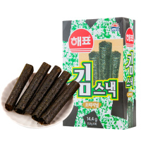 泰国进口 海牌(HAEPYO) 原味卷海苔14.4g海味即食海苔 游玩休闲零食