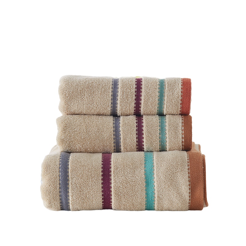 恒源祥 三段浴巾三件套 面 料棉毛巾34*75cm浴巾70*140cm （单位：件）