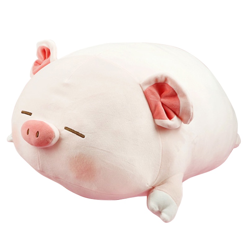 [送她精选]名创优品 (miniso) 小猪B-BO趴姿毛绒玩具玩偶公仔娃娃抱枕可爱公仔猪(中号)