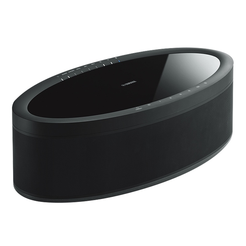 雅马哈(Yamaha)WX-051 无线WIFI 蓝牙音响 家庭影院功放回音壁无线环绕音箱 Hi-Res高解析音频 黑色
