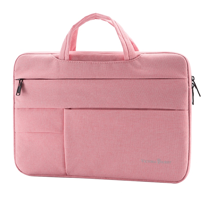 维多利亚旅行者(VICTORIATOURIST)V7018(粉色)都市轻简手提电脑数码包 15.6英寸