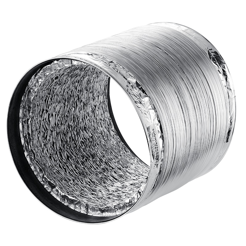 潜水艇 厨房铝箔烟道管 厨房抽油烟机排烟管 燃气烟道管 双层加厚长度1.5M直径16cm