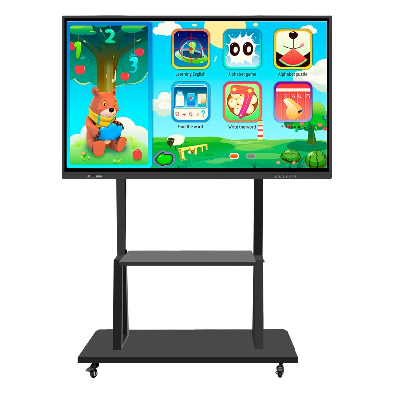 友凡 50英寸幼儿园多媒体教学触控一体机触摸屏会议平板电视 高清壁挂商用大屏幕互动商务培训机构无线投屏显示器 家庭书写教育学校手写液晶投影黑板