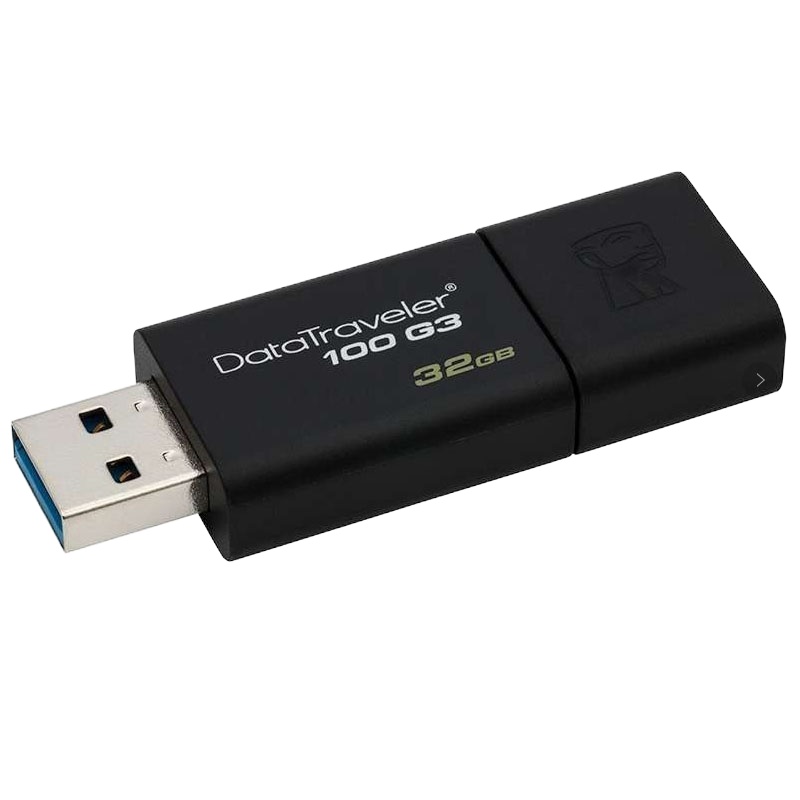 金士顿32G优盘 高速USB 商务办公U盘伸缩设计