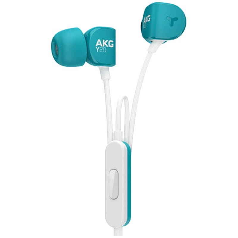 AKG Y20U 立体声入耳式有线耳机 蓝色