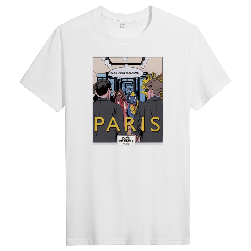 纯棉短袖T恤男士潮流圆领夏季半袖体恤衣服男 DT10835