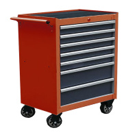 钢盾 7抽屉工具车推车 多功能七层工具柜 S025007 680x458x995mm