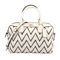 蔻驰coach女包奢侈品手提包2019新商务/OL风手拿肩背斜挎桶包时尚真皮拉链女士单肩包