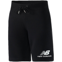 New Balance男装运动短裤时尚迷彩休闲针织运动服AMS91584-BK.