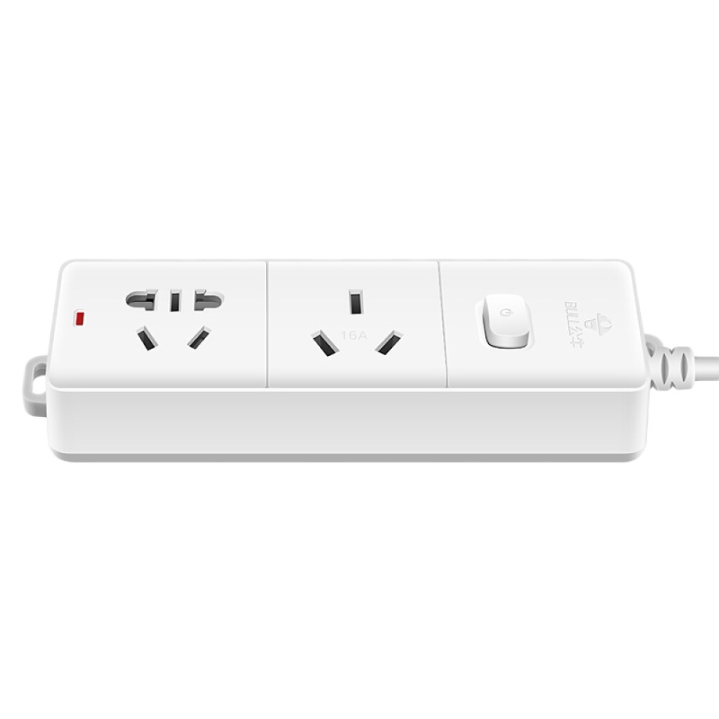 公牛(bull) 插座新国标接线板GN-606D 1平方1.8米16A