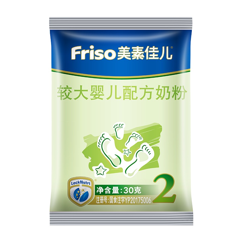 美素佳儿较大婴儿配方奶粉2段30g