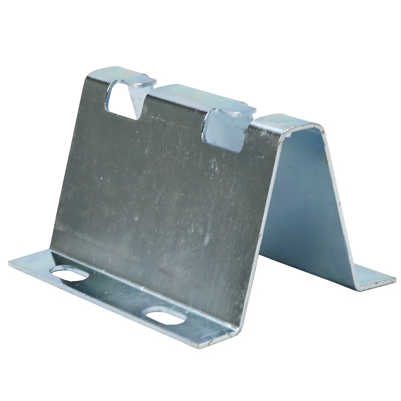 ABLEMEN 网格桥架地面安装支架 机柜下支撑固定座 八字支撑座 50mm