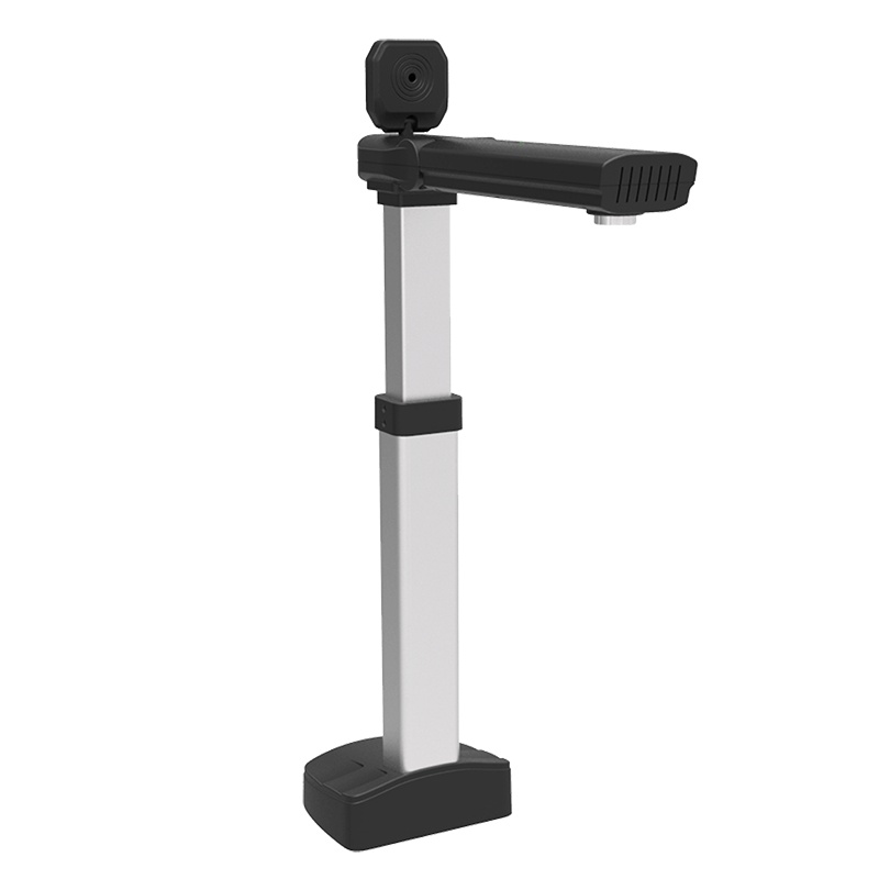 KEHAO柯豪N1200+高拍仪A3彩色大幅面1000万像素高清专业双摄像头一秒快速拍摄扫描 视频展台网课直播教学黑灰色