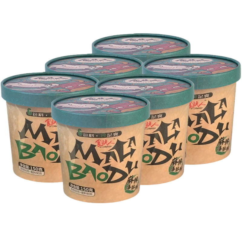 食族人麻辣爆肚粉1*6盒