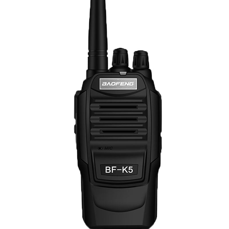 宝锋(BAOFENG)BF-K5对讲机功率5W 远距离 民用办公手持台工地户外黑色