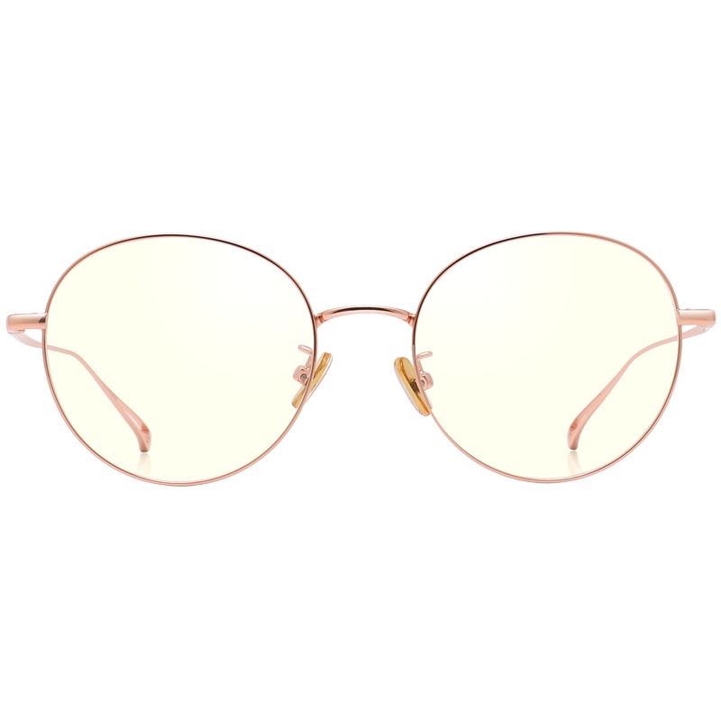 帕森防蓝光眼镜架女 金属圆框轻钛抗蓝光眼镜框手机护目镜男15760