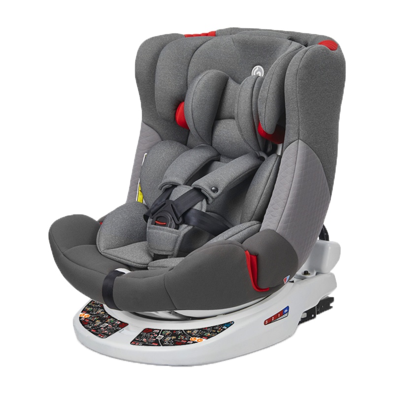 感恩盖亚安全座椅儿童汽车用0-12岁360度旋转isofix婴儿车载坐椅