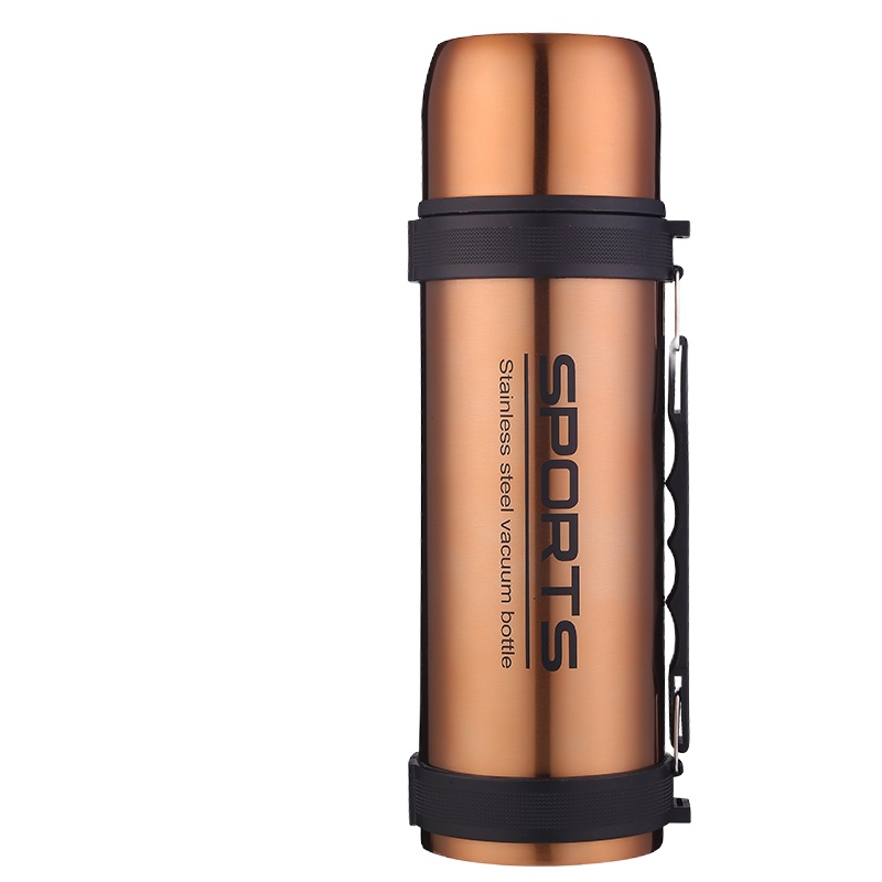 大容量保温壶2000户外旅行壶车载保温杯真空内胆旅行水壶大容量 封后 2000自摸土豪金