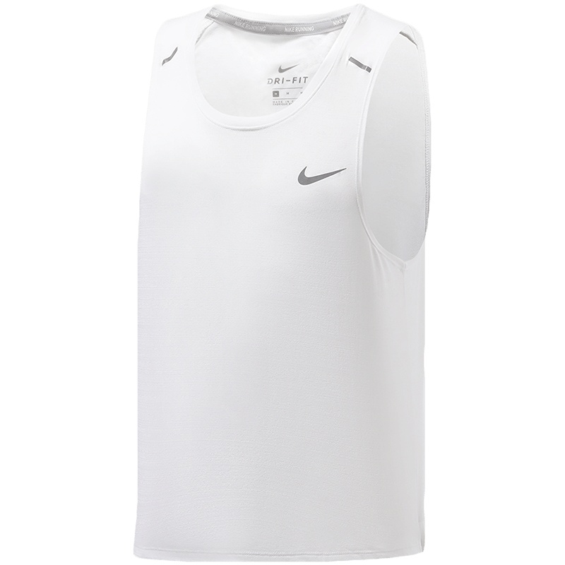 NIKE耐克男子上装跑步训练简约无袖休闲运动T恤CU5983