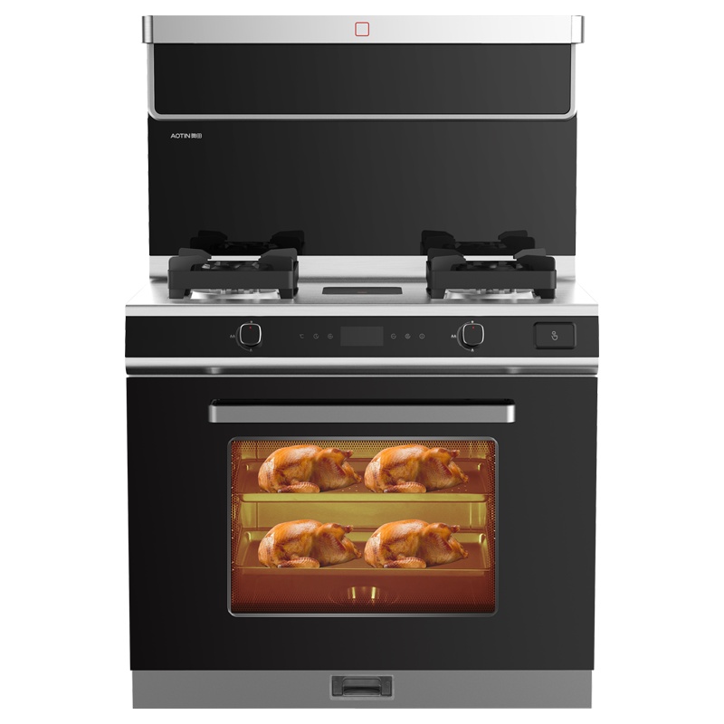 奥田(AOTIN)集成灶ZKM5蒸烤一体灶智能蒸箱烤箱一体机家用油烟机燃气灶