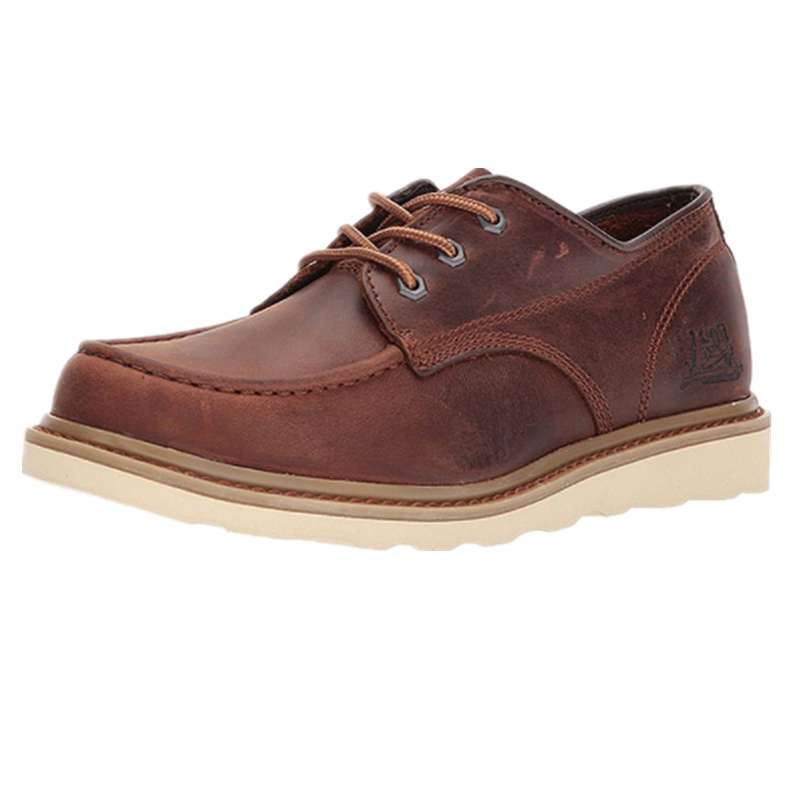 CAT男鞋卡特低帮马丁靴春夏季户外休闲短靴真皮工装鞋P721964