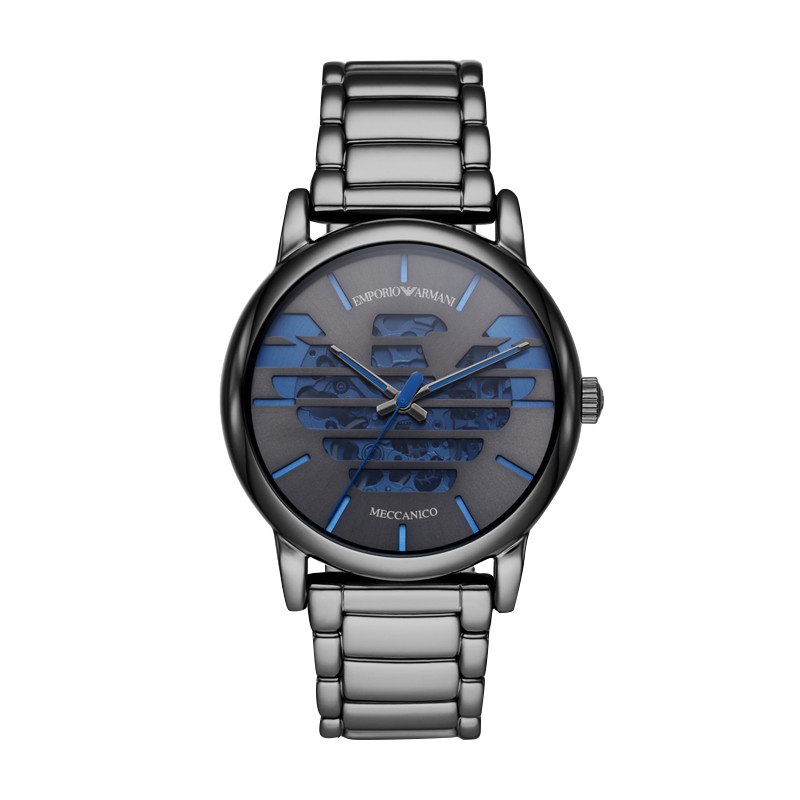 Armani阿玛尼手表宋威龙同款 镂空全自动机械表男士腕表 生日礼物 送男友AR60029