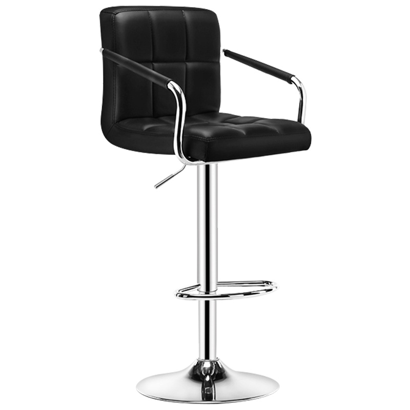 永格家用酒吧椅升降吧台椅现代简约吧椅高吧凳靠背凳子高脚凳前台椅子