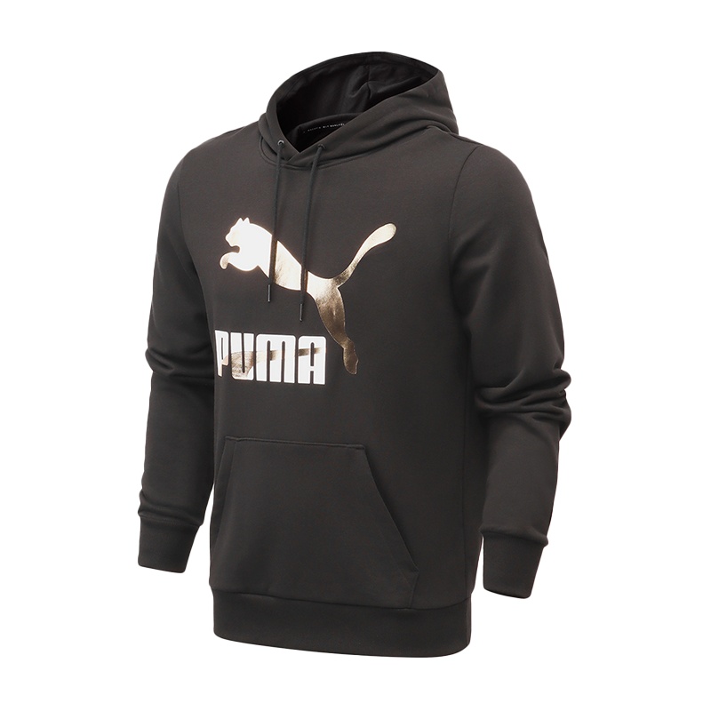 PUMA彪马长袖男2021春季新款运动服上衣休闲训练套头衫卫衣531370