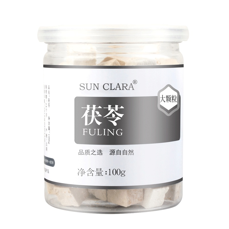 桑克拉(SUN CLARA)茯苓100g/瓶 云南白茯苓块茯苓丁