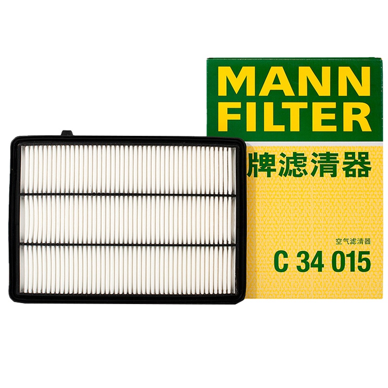 曼牌(MANN)空气滤C34015适配18款英菲尼迪QX50 2.0T L4