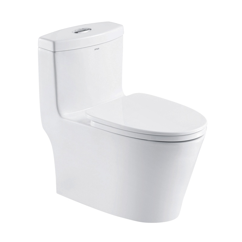 安华(ANNWA)家用抽水马桶卫生间陶瓷坐便器加大管道超漩式防臭座厕300/400MM坑距 AB13001