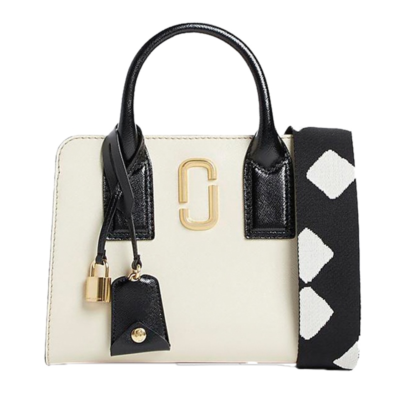 [直营]玛亚科布(Marc Jacobs) 女士牛皮拉链硬潮流简约手提包单肩包斜挎包女包