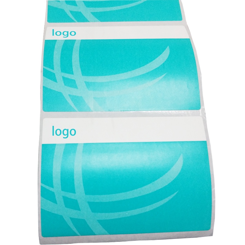 开仰(KAIYANG)PM-7050-G-GW预印logo设备标签不干胶标签纸70*50mm/250片/卷 绿底