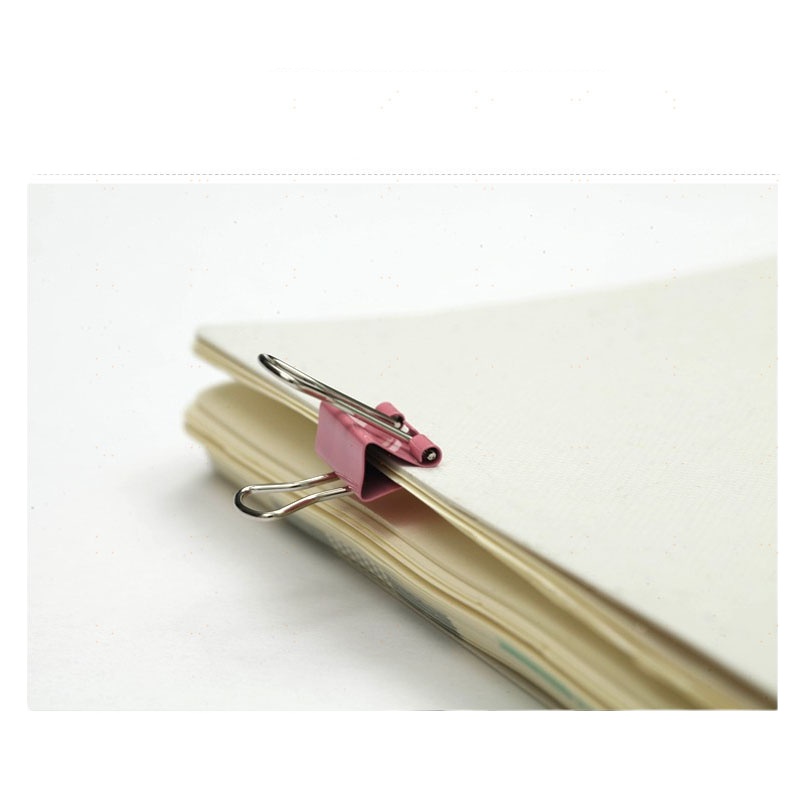 益而高TY144-CP 32MM彩色长尾夹