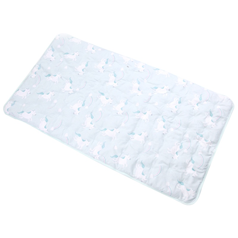 英国risio冰珠冰垫新生儿宝宝婴儿床凉席儿童幼儿园午睡席子带枕头夏季专用梦幻独角兽
