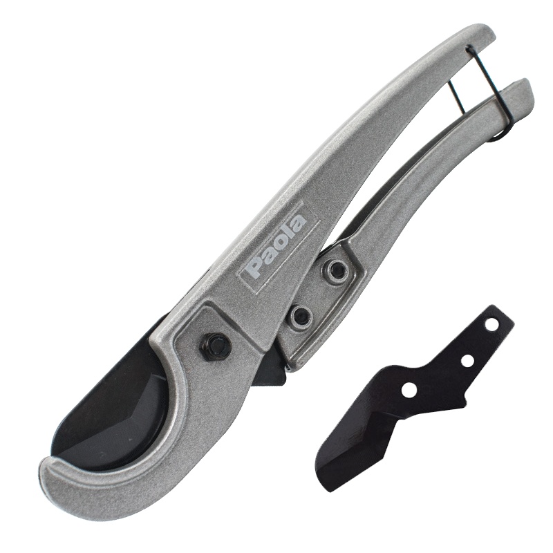 保拉(Paola) PVC/PPR管子割刀铝塑管剪刀电线塑料管切割刀和刀片套装2033+07