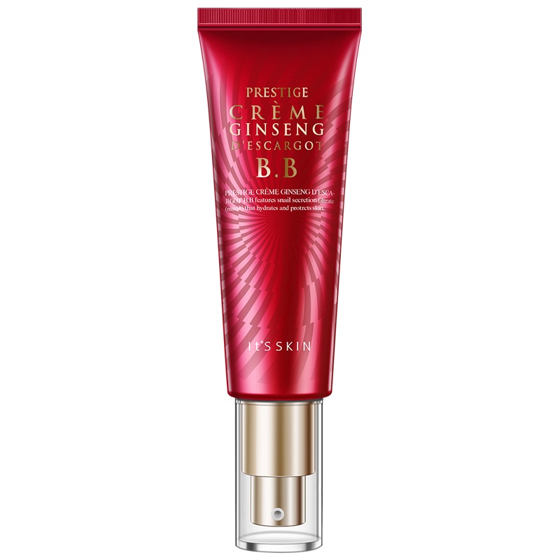 It's skin伊思晶钻红参蜗牛BB霜50ml 遮瑕不浮粉 提亮肤色 持妆控油