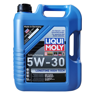 力魔(LIQUI MOLY) 高科技耐久 全合成机油 5W-30 C3 SN 5L 德国原装进口