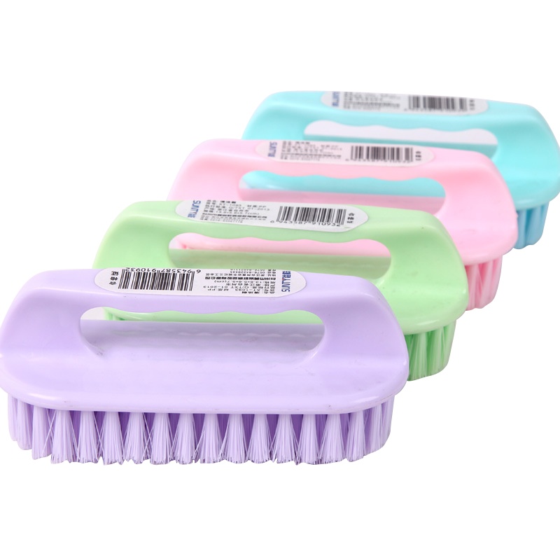 【规格：混色 10个装】清洗刷多功能家居洗衣刷糖果色刷子衣物子随机发清洁刷