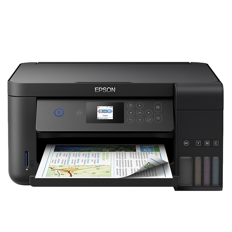 爱普生(EPSON) L4169 彩色喷墨打印机 办公家用学习作业小型打印机