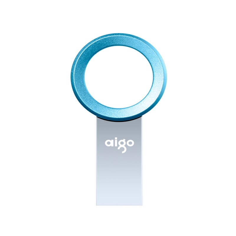 爱国者（aigo）U520金属情侣u盘 256GB 车载优盘手机电脑两用高速正品创意定制u盘