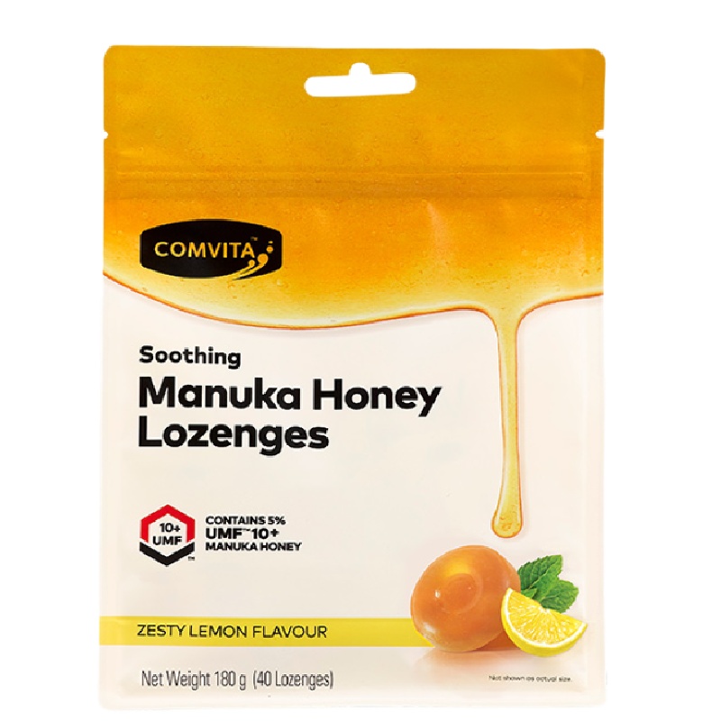 康维他原装进口麦卢卡蜂蜜硬糖(柠檬味)180g(40粒)