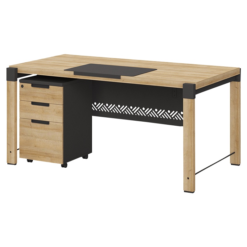 质凡办公桌家用简约老板单人现代书桌简易桌