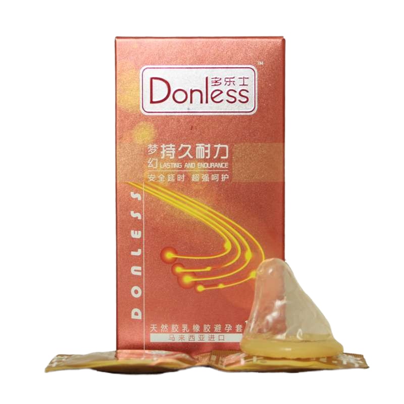 多乐士避孕套梦幻持久耐力系列1盒 安全套共12只 情趣 成人用品