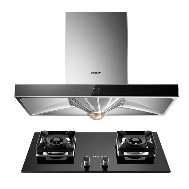 老板(ROBAM)烟灶套餐 欧式油烟机灶具套餐 烟灶套装 厨电套装 20m³吸烟机灶具套装 67X2H+56B0