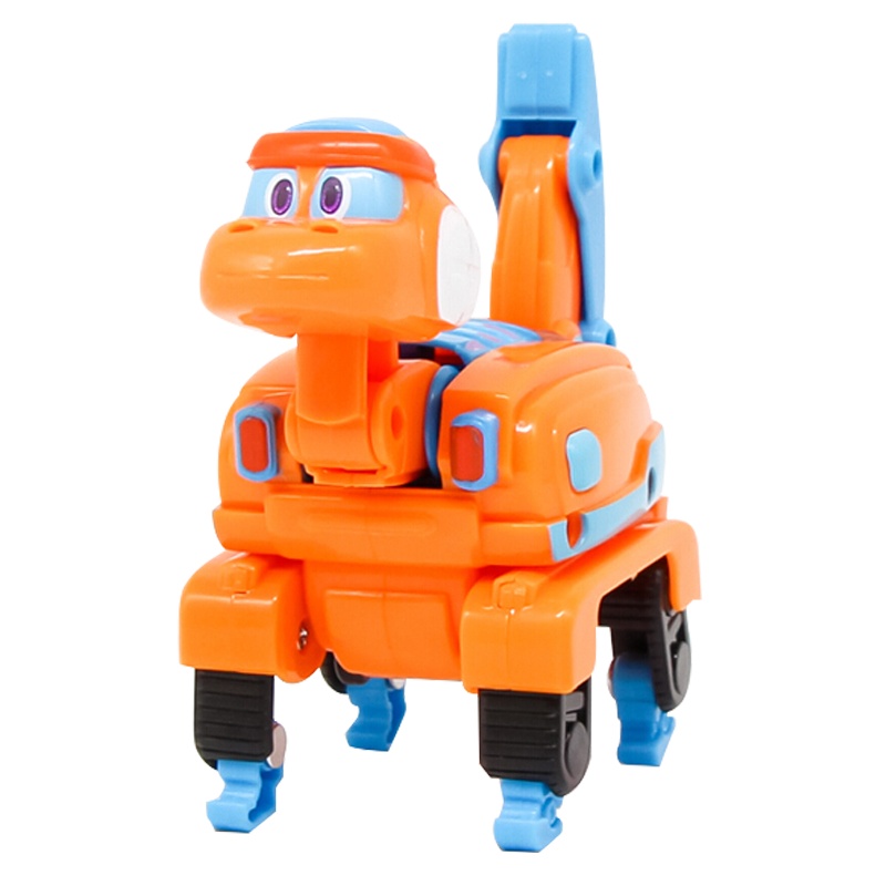 灵动创想迷你变形系列恐龙探险队男孩女孩儿童玩具-波齐5916