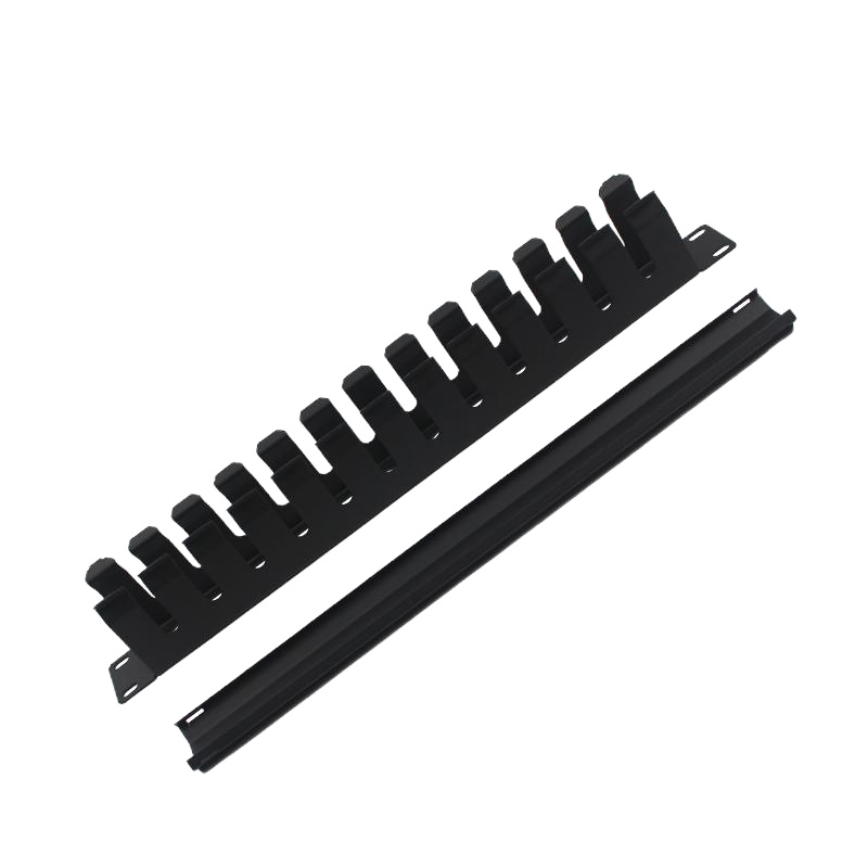 理线架48口1U标准网络机柜网线配线架光纤金属整理线器