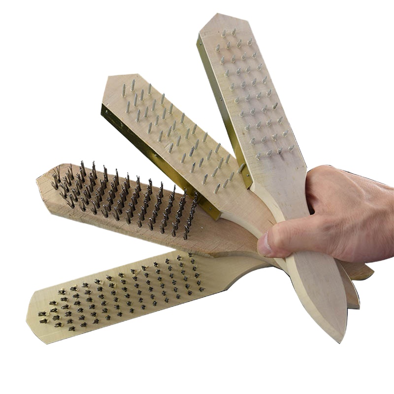 企购优品 多用途钢丝长柄刷 6行