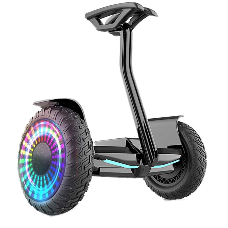 电动自平衡车儿童双轮小孩思维车成人体感车学生两轮扭扭车带扶杆