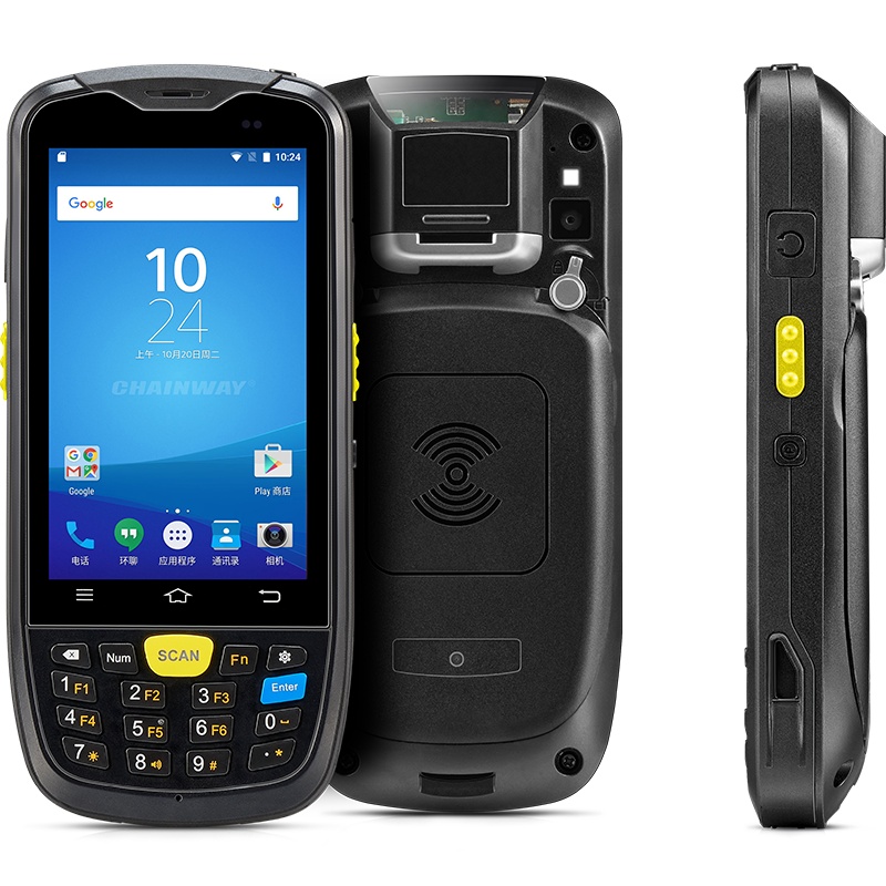 成为C6000 智能手持终端2D+摄像头(800W)+NFC+单PSAM+4G(CH)+GPS(2G+16G)